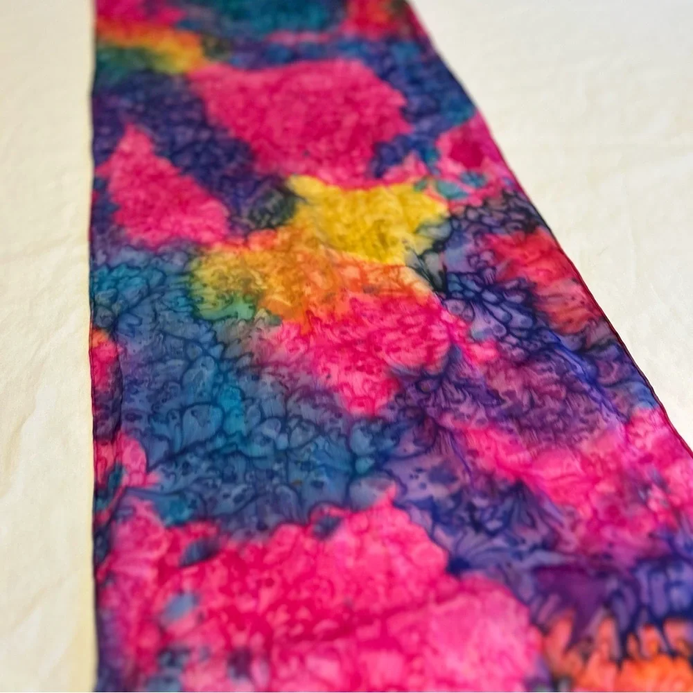 Beautiful Tie Dyed Scarf